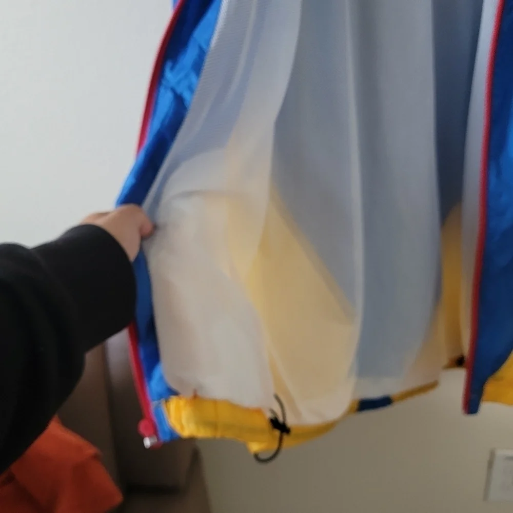 Raised vintage women's windbreaker jacket seize Small. - Picture 7 of 10